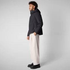 Men's jacket Flynn in blue black