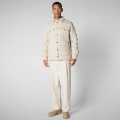 Men's  jacket Magnus in rainy beige