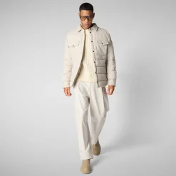 Men's  jacket Magnus in rainy beige