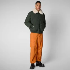 Men's jacket Riker in land green