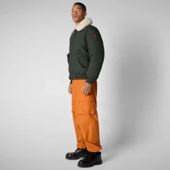 Men's jacket Riker in land green