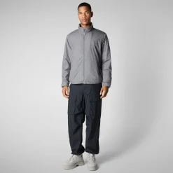 Men's  Jacket Roland in Mid Grey
