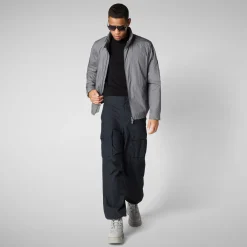 Men's  Jacket Roland in Mid Grey