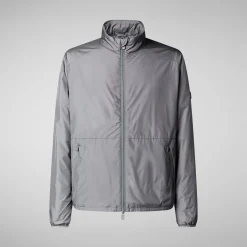 Men's  Jacket Roland in Mid Grey