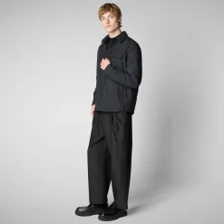 Men's  Jacket Stellan in  Blue Black