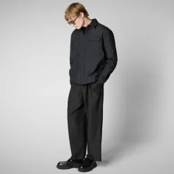 Men's  Jacket Stellan in  Blue Black