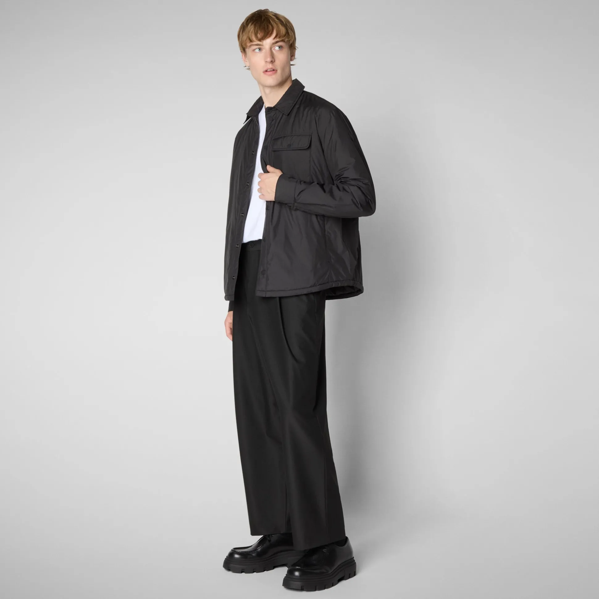 Men's Jacket Stellan in Brown Black