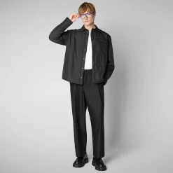 Men's Jacket Stellan in Brown Black