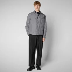 Men's  Jacket Stellan in  Mid Grey