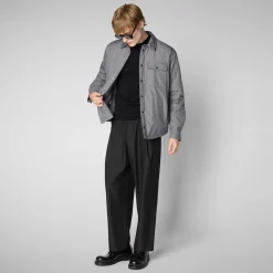 Men's  Jacket Stellan in  Mid Grey