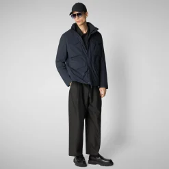 Men's  jacket trenton in blue black