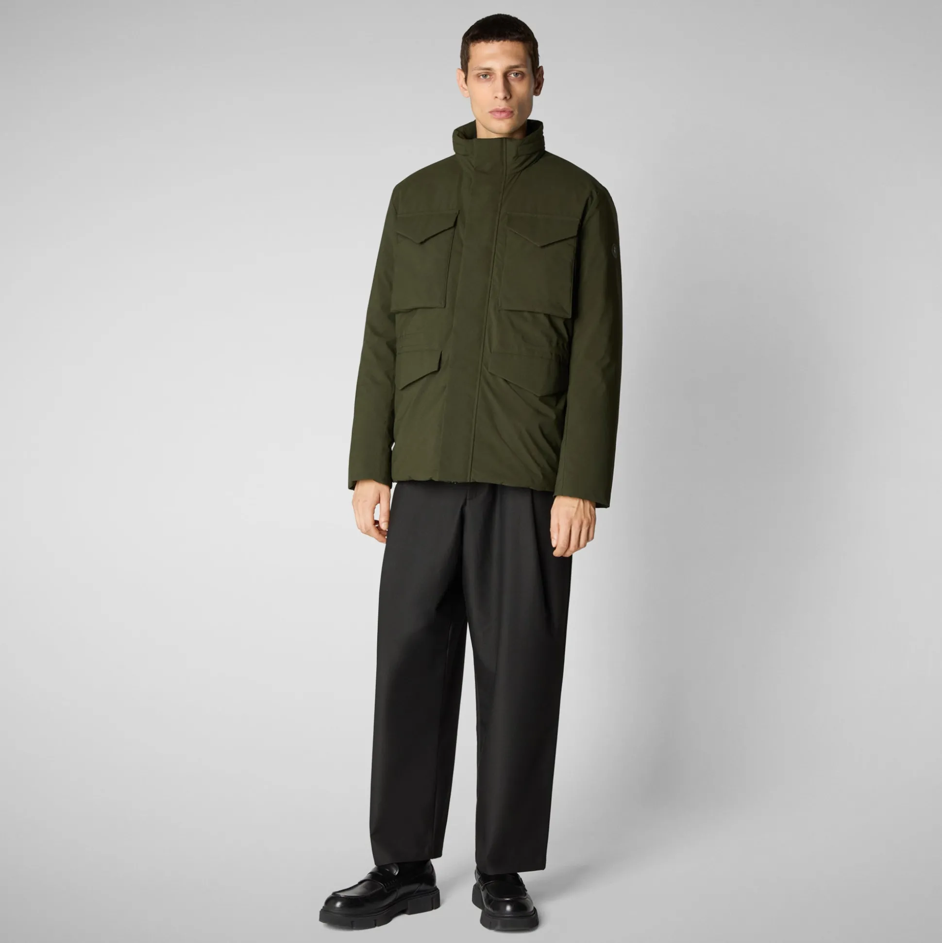 Men's jacket trenton in land green