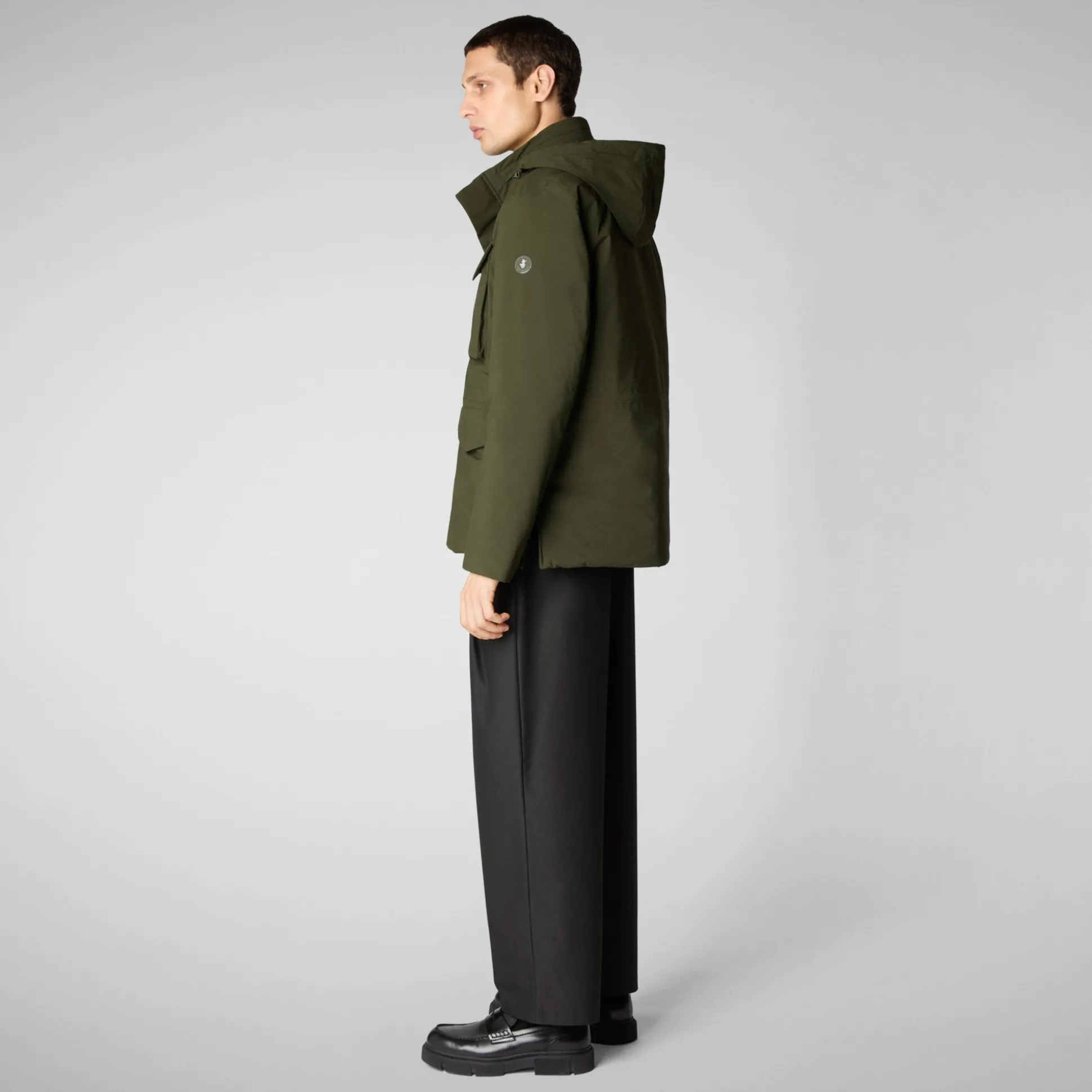 Men's jacket trenton in land green