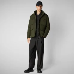 Men's jacket trenton in land green