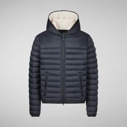 Men's Morus Hooded Jacket in Black