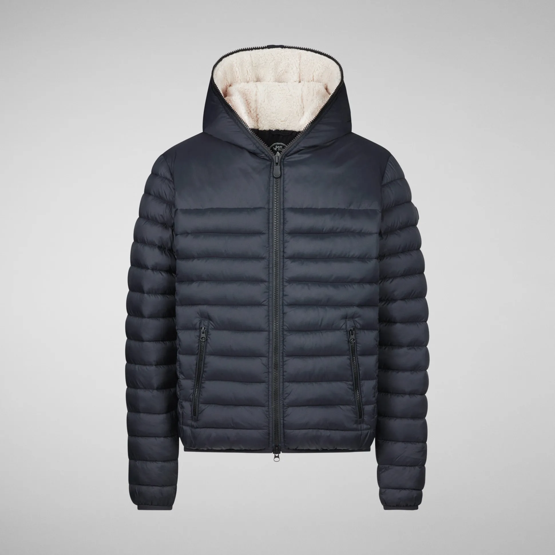 Men's Morus Hooded Jacket in Black