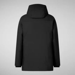 Men's  parka Elon in black