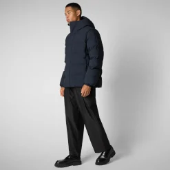 Men's  parka leland in blue black