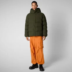 Men's  parka leland in land green