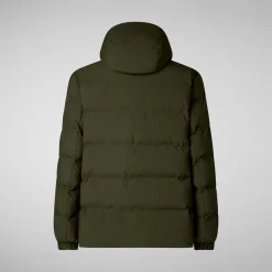 Men's  parka leland in land green