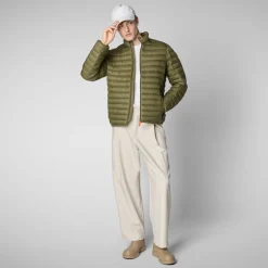 Men's  Puffer Jacket Alexander in Dusty Olive
