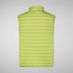 Men's  Puffer Vest Adam in Lichen Green