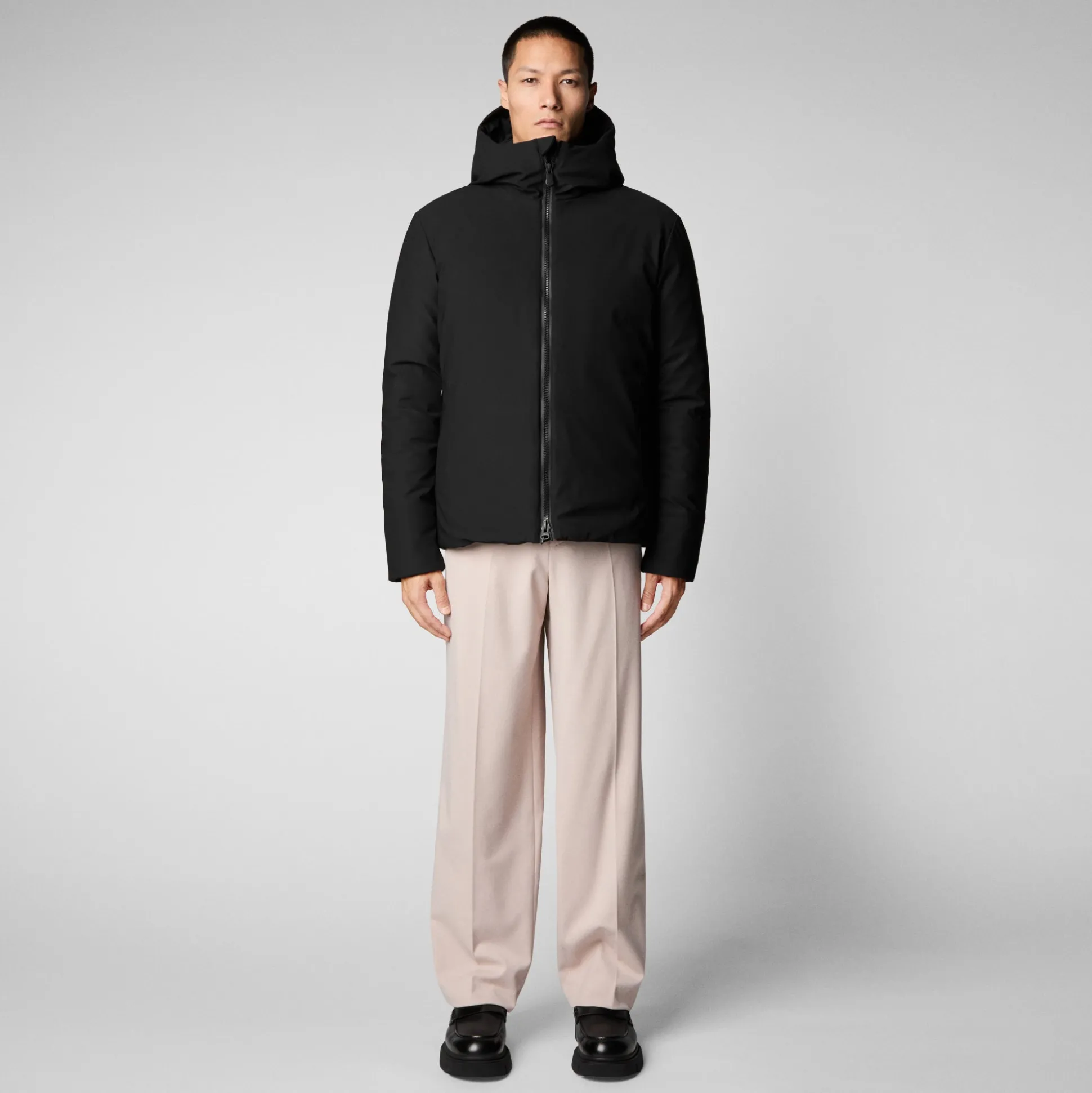 Men's Sabal Hooded Jacket in Black