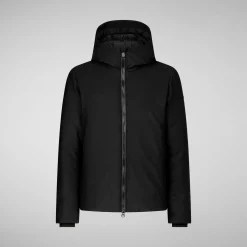 Men's Sabal Hooded Jacket in Black