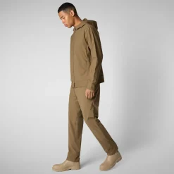 Men's  sweater Luiz in husk green