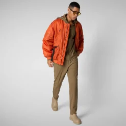 Men's  sweater Luiz in husk green