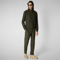 Men's  sweater Luiz in land green