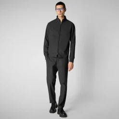 Men's sweatshirt Tulio in black