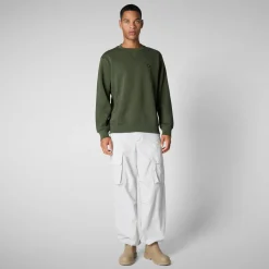 Men's t-shirt Uren in moss green