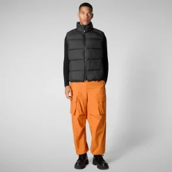 Men's  vest Arlen in black