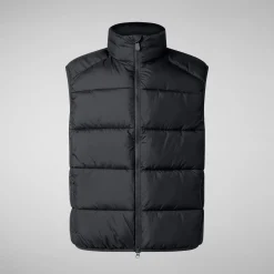 Men's  vest Arlen in BLUE BLACK