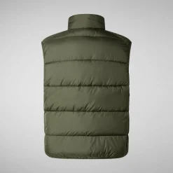 Men's  vest Arlen in DUSTY OLIVE