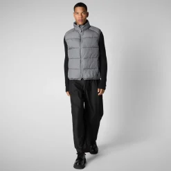 Men's  vest Arlen in Mid Grey