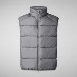 Men's vest Arlen in Mid Grey