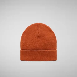 Unisex beanie Fivel in maple orange