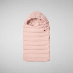 Unisex kids' baby sleeping bag May in blush pink