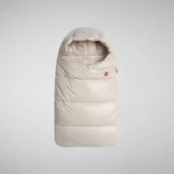 Unisex kids' baby sleeping bag Kay in rainy beige