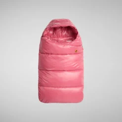 Unisex kids' baby sleeping bag Kay in bloom pink