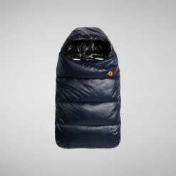 Unisex kids' baby sleeping bag Kay in blue black