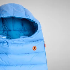 Unisex kids' baby sleeping bag May in cerulean blue