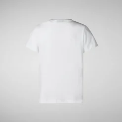 Unisex Kids' Cal T-Shirt in White