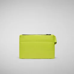 Unisex luck pouch hang Cocos in lichen green