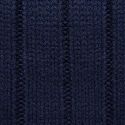 Unisex ribbed beanie jo in navy blue