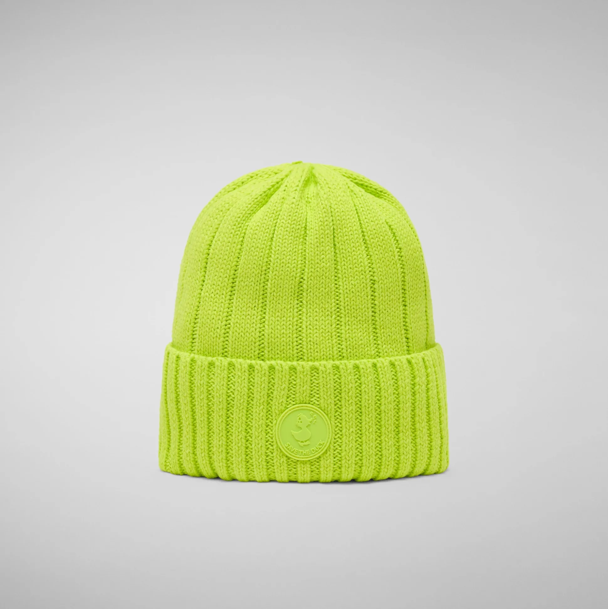 Unisex ribbed beanie jo in lichen green