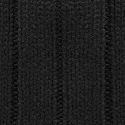 Unisex ribbed beanie jo in black