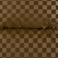 Women's Amaranta Hooded Animal free Puffer Coat in Bark Green